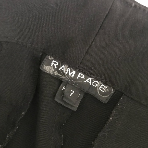 RAMPAGE Black Dress Pants Juniors - Picture 5 of 5